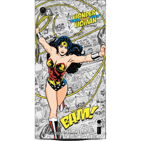 DC Comics Wonder Woman Classic Action Pose XBox Series X Digital Edition Console Skin